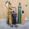 OXY-ACETYLENE TORCH KIT WITH BOTTLES AND CART