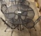 5PC OUTDOOR PATIO SET WITH ROUND UMBRELLA TABLE