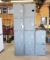 LOT OF 5 - 2 DOOR TOLLBOX / STORAGE LOCKERS