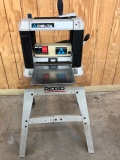 DELTA BENCHTOP PLANER WITH RIDGID STAND