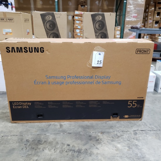 SAMSUNG LED 55" DISPLAY