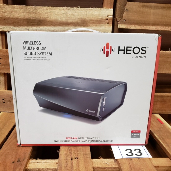 DENON HEOS AMP WIRELESS MULTI-ROOM SOUND SYSTEM RETAIL $349.00