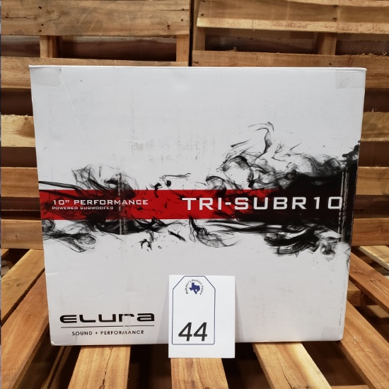 ELURA RED LABEL 10" PERFORMANCE TRI-SUBR10 SUBWOOFER