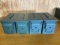 LOT OF 4 AMMO CANS