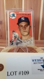 FRANK LEJA NEW YORK YANKEES BASEBALL CARD