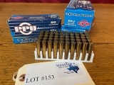(3) BOXES PPU 7.62MM NAGANT - 150 TOTAL ROUNDS