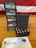 (6) BOXES HORNADY BLACK 40 S&W 180GR XTP - 120 TOTAL ROUNDS
