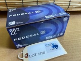 BOX FEDERAL 22LR RANGE PACK - 800 ROUNDS