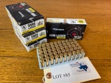 (4) BOXES MONARCH 9MM LUGER 115GR FMJ - 200 TOTAL ROUNDS