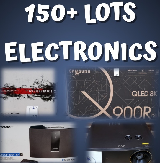 ELECTRONICS AND AV EQUIPMENT AUCTION