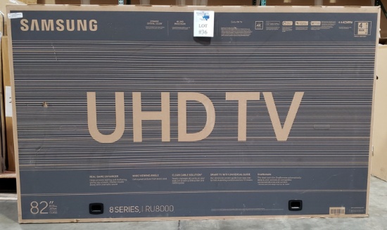 SAMSUNG UHD TV 82" RU8000 8 SERIES