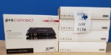 (5) PRO CONNECT B-704K HDMI EXTENDERS WITH HDMI TRANSMITTER AND RECEIVER RETAIL $249.99 EACH