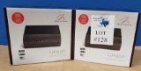 (2) MARTIN LOGAN UNISON 120V WIRELESS PRE-AMP DIGITAL MUSIC SYSTEM RETAIL $400.00 EACH