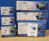 (6) SPECO TECHNOLOGIES SECURITY CAMERAS