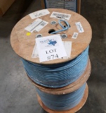 (2) SPOOLS OF 1,000' EACH CAT6A CABLE