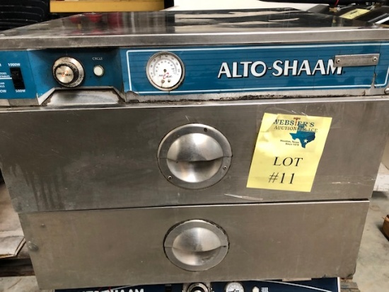 ALTO SHAAM 2 DRAWER WARMER MODEL 500- RETAIL $2,055.00