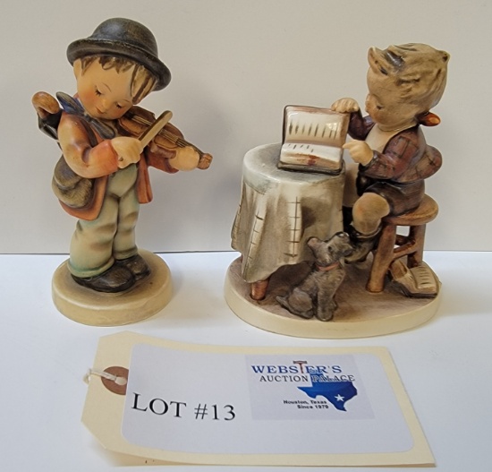 2PC HUMMEL FIGURINES