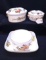 5PC ROYAL WORCESTER ENGLAND - EVESHAM SERVING PIECES