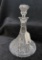 CUT CRYSTAL DECANTER WITH STOPPER