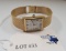 14KT GOLD CONCORD QUARTZ WATCH SWISS MADE WITH GOLD MESH BRACELET