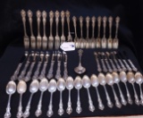 STERLING SILVER FLATWARE- SPANISH PROVENCIAL BY TOWLE SERVICE FOR 8