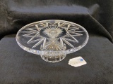 MARQUISE BY WATERFORD CRYSTAL CAKE PLATE