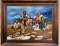 INDIAN FAMILY OIL PAITING BY TROY DENTON