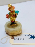 SIGNED AND NUMBERED RON LEE CLOWN BRONZE SCULPTURE