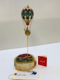 SIGNED AND NUMBERED HAND PAINTED BRONZE SCULPTURE BY RON LEE