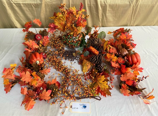 LOT OF FALL DECOR