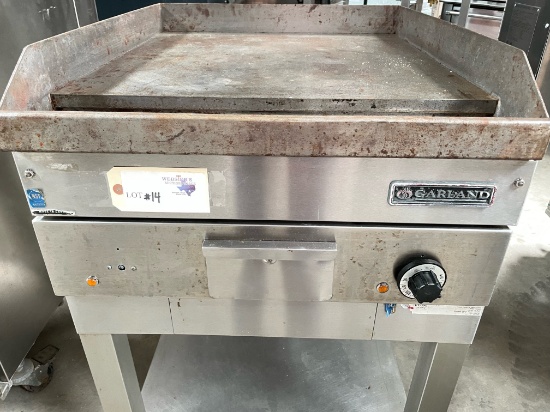 GARLAND GRIDDLE MODEL CS24SD