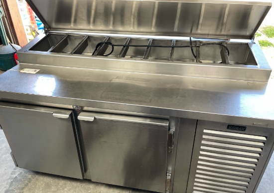 KAIRAK REFRIGERATED PREP TABLE 68" MODEL KRP-468S