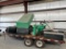 SAND BLASTING TRAILER WITH DIESEL JOHN DEERE AIR COMPRESSOR  WITH 150 GALLON FUEL TANK