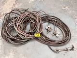 WELDING HOSES AND GAUGES WITH TORCH