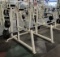 BODY MASTERS STATION WITH BAR AND PLATE WEIGHTS