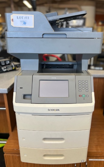 LEXMARK X652de PRINTER SCAN FAX