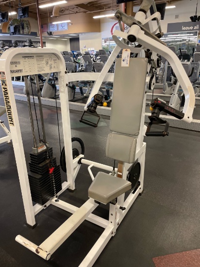PARAMOUNT ROTARY INCLINE CHEST MACHINE