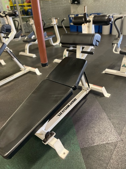 BODY MASTERS ADJUSTABLE AB BENCH