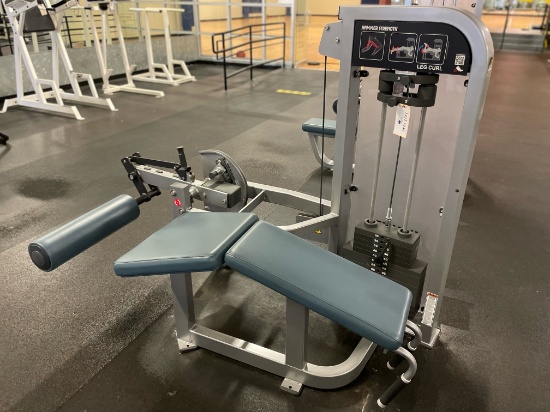 HAMMER STRENGTH LEG CURL MACHINE