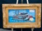 SIGNED OIL ON CANVAS PADDLE BOAT