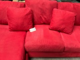 2PC L SHAPE SOFA WITH PILLOWS