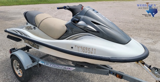 2002 KAWASAKI 1100 STX DI JET SKI WITH TRAILER