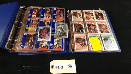2 - BOOKS OF BASKETBALL CARDS