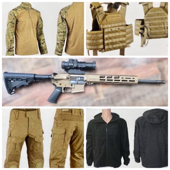 FIREARMS, AMMO & BANKRUPTCY TACTICAL GEAR/APPAREL