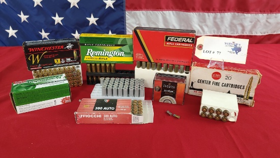 LARGE LOT OF AMMUNITION