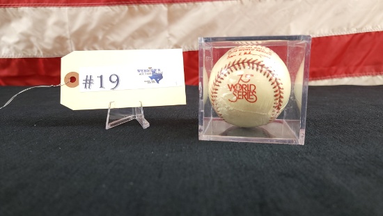 1978 - 75TH WORLD SERIES OFFICIAL RAWLINGS BASEBALL FACTORY SEALED NUMBERED