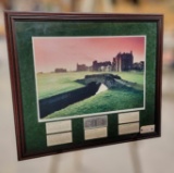THE OPEN CHAMPIONSHIP AT ST. ANDREWS A SIGNED COMMEMORATIVE PHOTOGRAPH BY BRIAN D. MORGAN