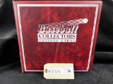 LARGE BOOK OF BASEBALL TRADING CARDS