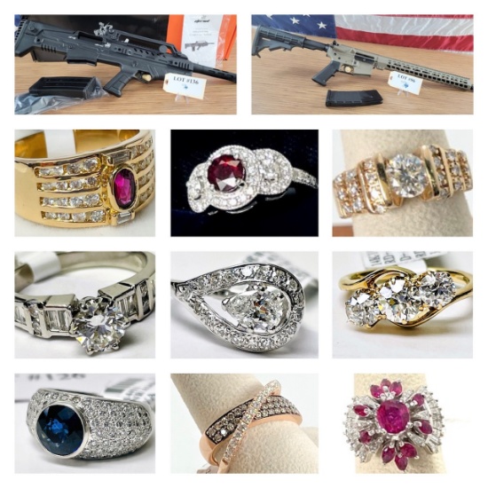 GUNS, JEWELRY, COINS, & MORE