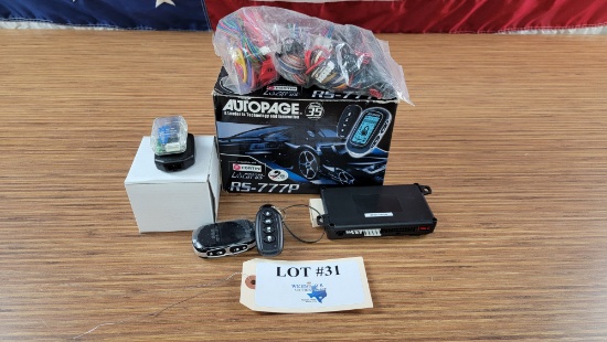 AUTOPAGE CAR ALARM W/ REMOTE START